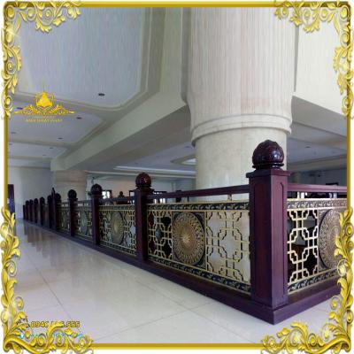 Ban công nhôm đúc logo trống đồng